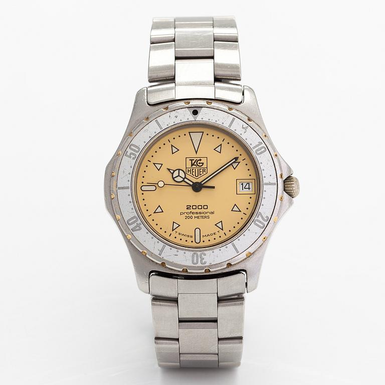 Tag Heuer 2000, 200m, rannekello, 38 mm.