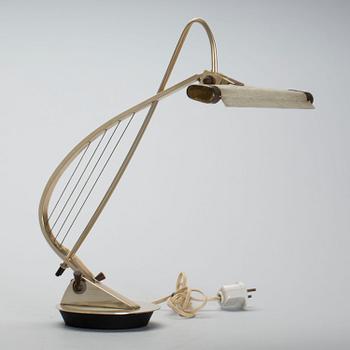 BORDSLAMPA, 1900-talets andra hälft.