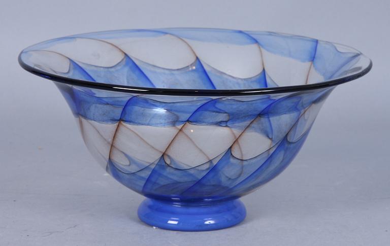 SKÅL, glas, sign SC JR (Sven-Åke Carlsson samt Jan-Erik Ritzman), 1980/1990-tal.