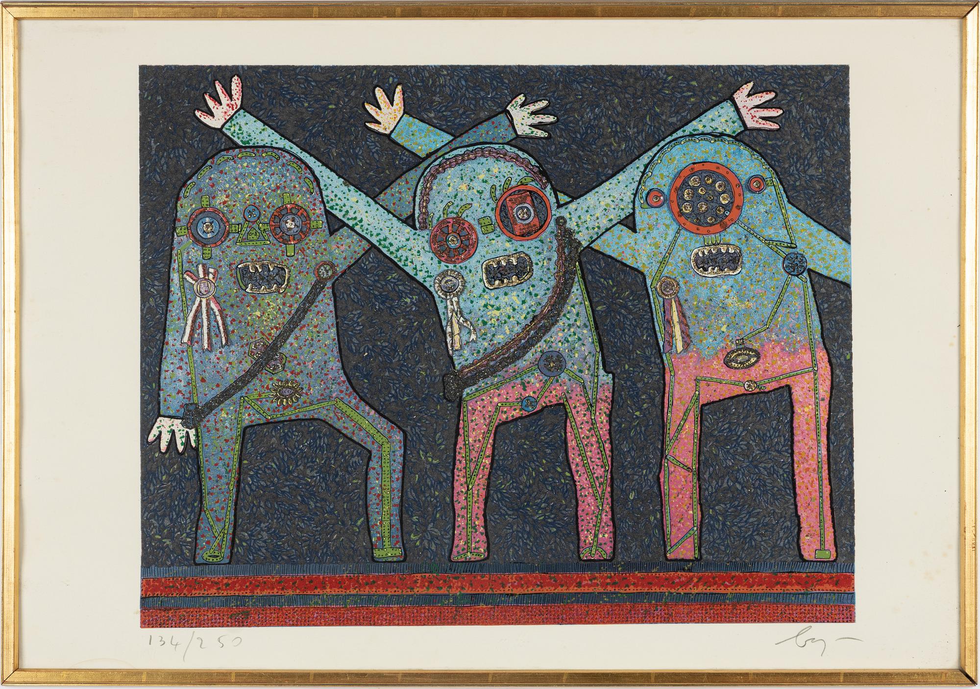 Enrico Baj, "Parade".