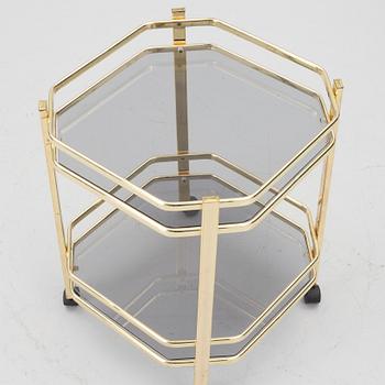 Serving trolley/side table, late 20th century.