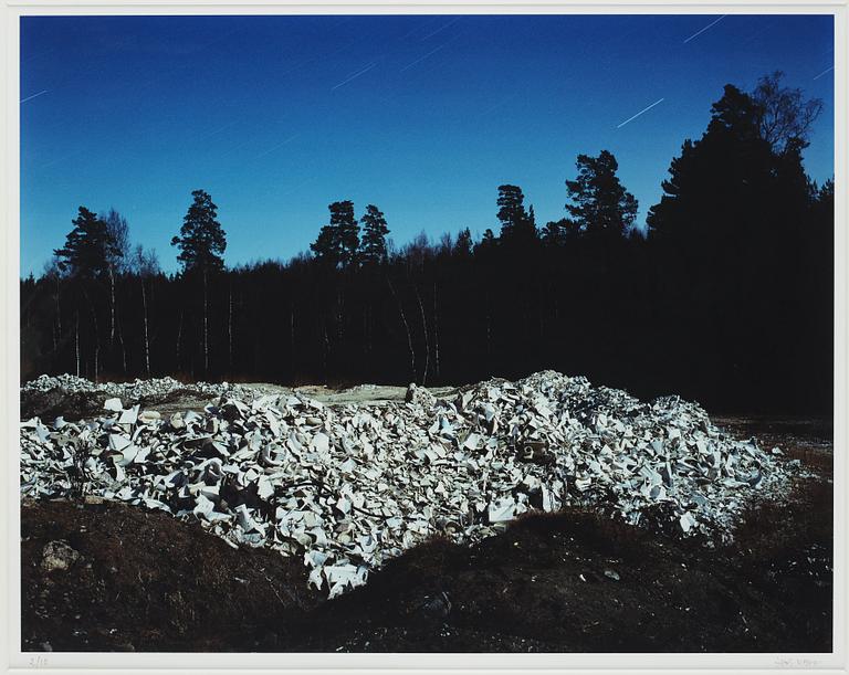 Hans Malm,  archilval pigment inkjet print, 2009, signed 2/10.