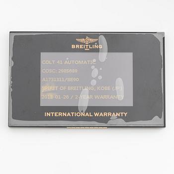 Breitling, Colt 41, armbandsur, 41 mm.