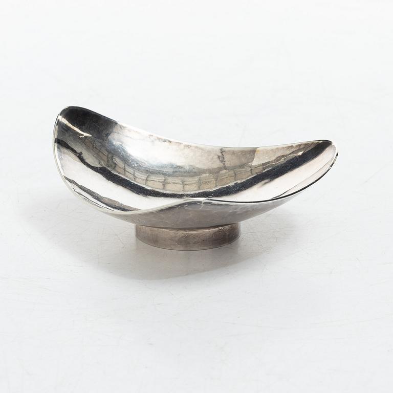 Rey Urban, Ashtray, sterling silver, Stockholm 1956.