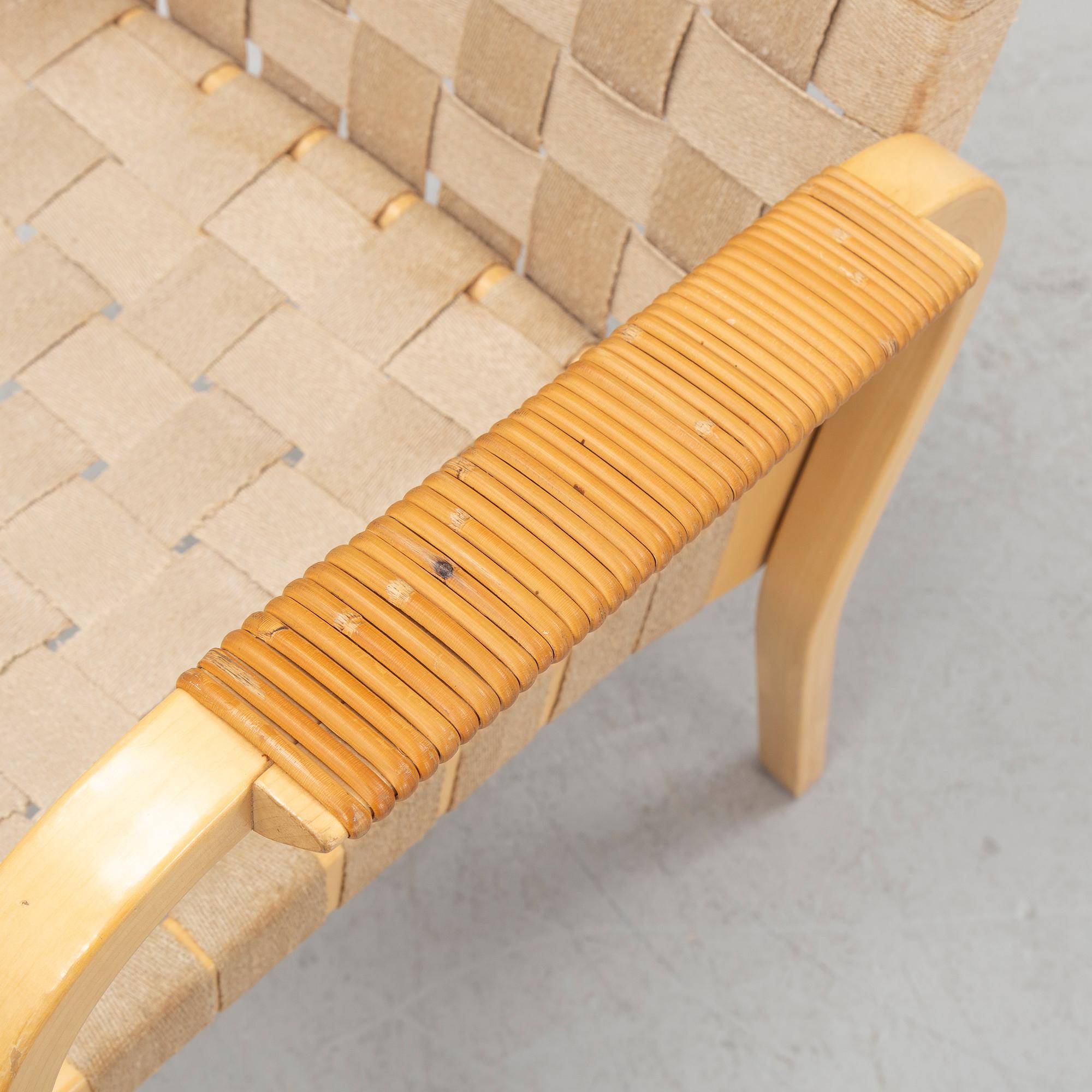 Alvar Aalto, karmstol, modell 45, Artek, 1900-talets slut.