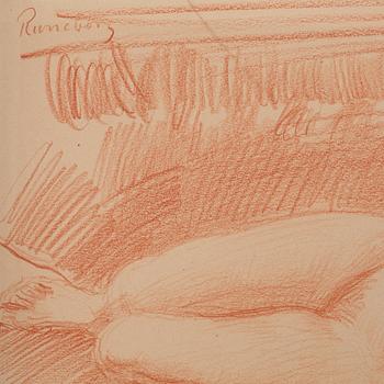 Anders Zorn, Reclining woman.