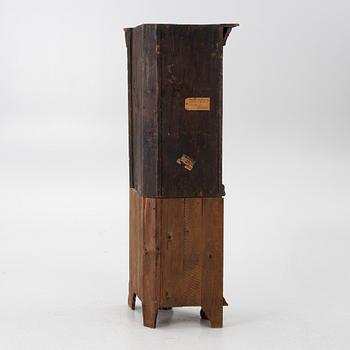 Corner cabinet, dated 1800.