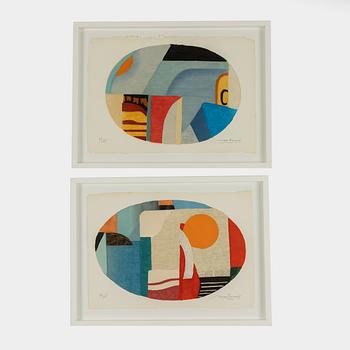 Max Papart, “Vacances de l'Azur"/"Solaire", 2 st.