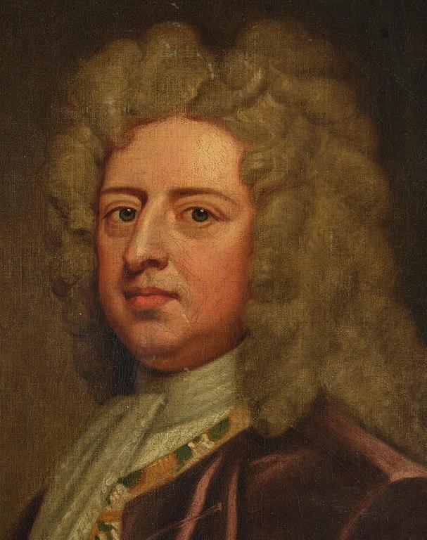 Gottfried Kneller, hans krets, Mansporträtt, knäbild, möjligen föreställande ”John Hutton of Marske” (1659-1731).