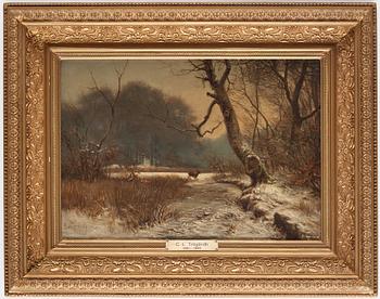 Carl Trägårdh, Winter landscape.