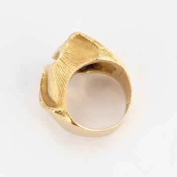 BJÖRN WECKSTRÖM, Ring, 18K gold, Lapponia.