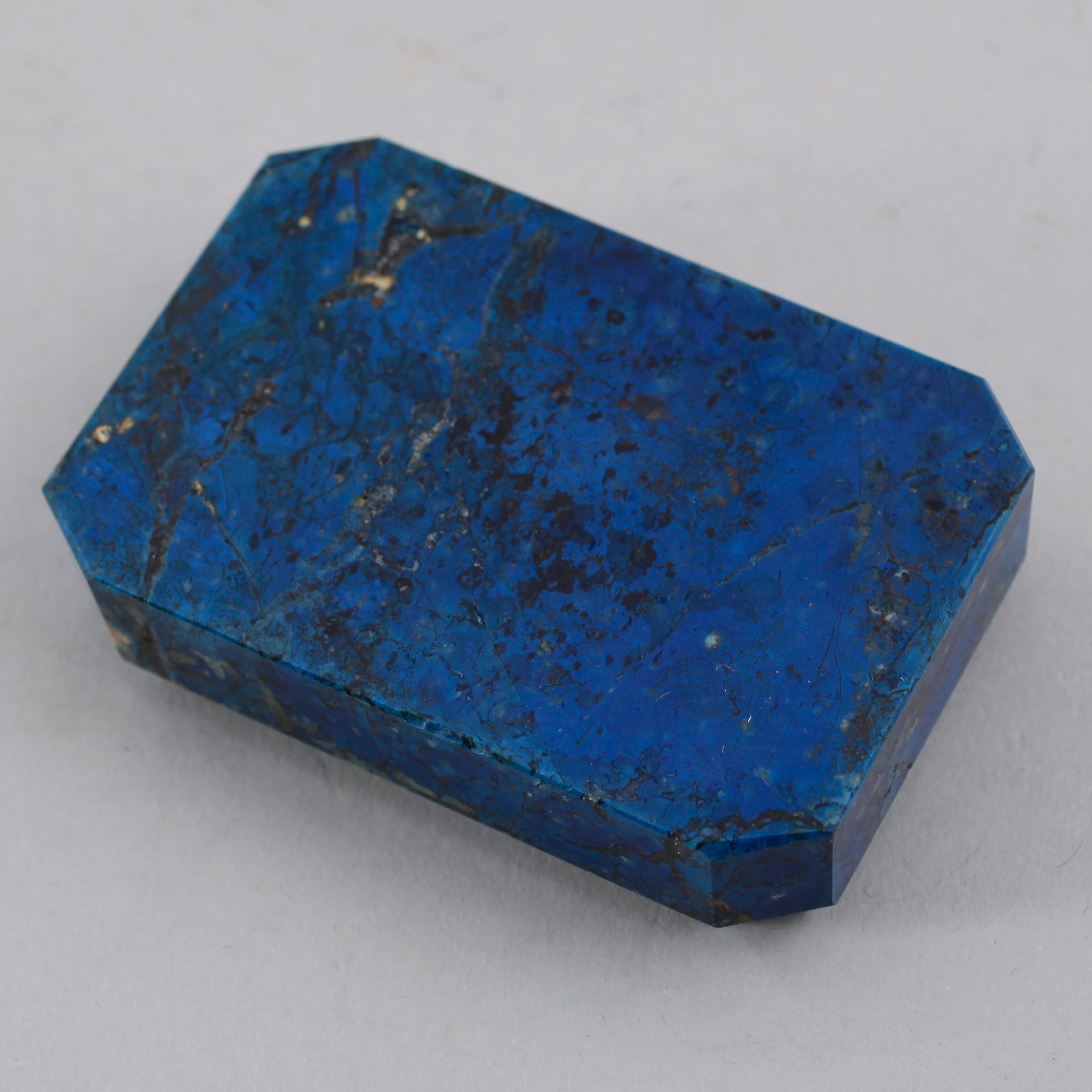 SALTKAR, lapis lazuli, sannolikt omkring år 1900.