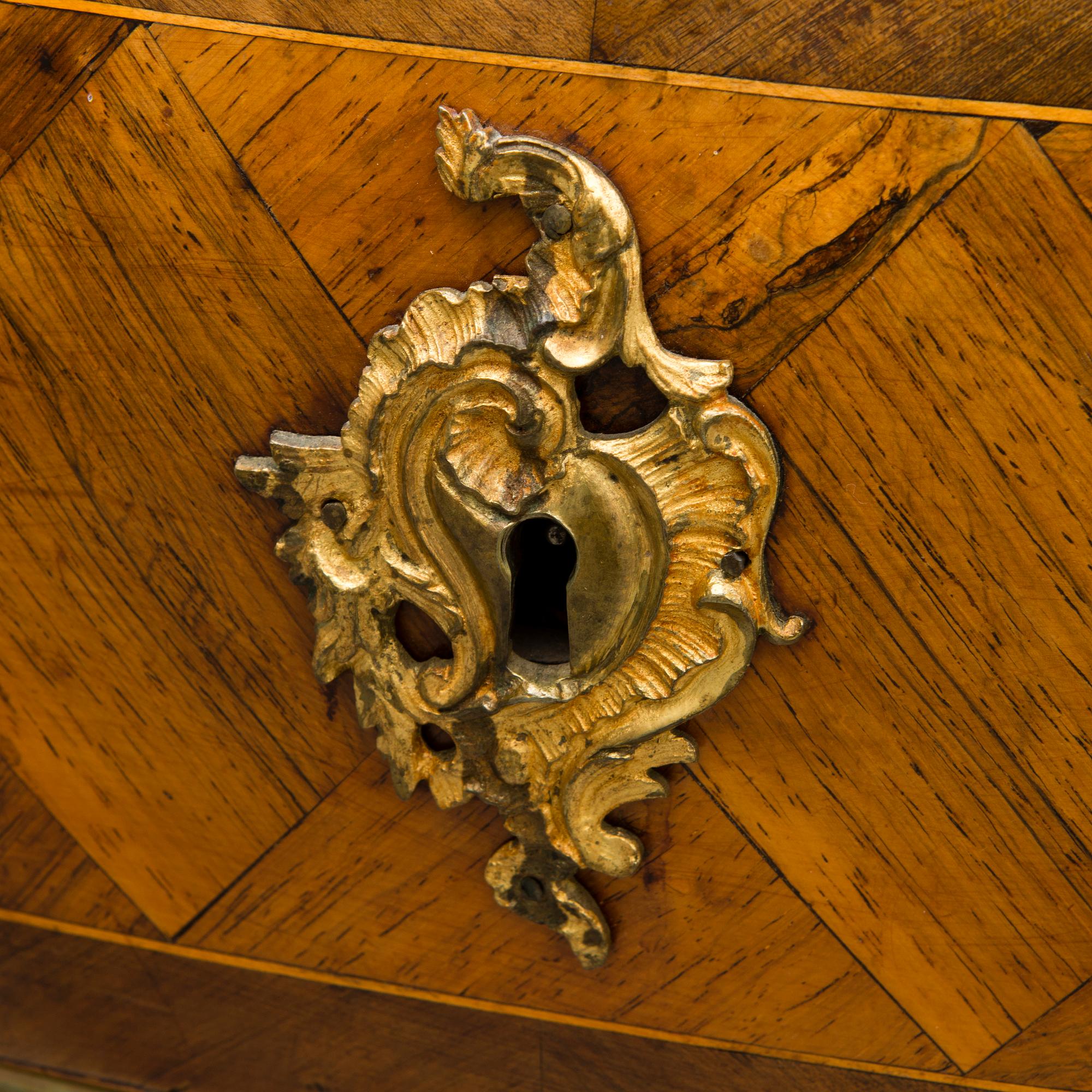 A Swedish Rococo 18th century commode by G. Foltiern.