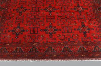 A carpet, Afghan Khan Mohammedi, ca 301 x 216 cm.