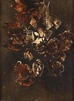 Alfred Lenica, oil on canvas, Signed Lenica, and on verso signed A Lenica and dated Warsawa 1961.