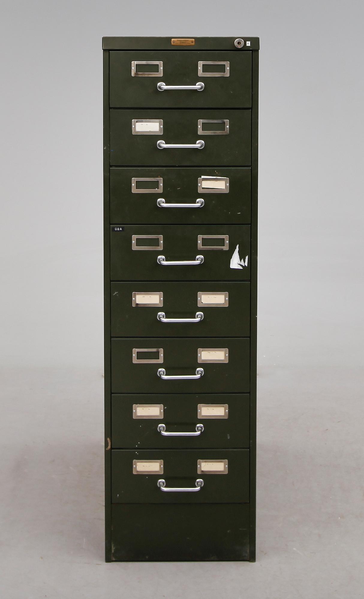 ARKIVSKÅP, Lindqvist Verkstäder, Motala, 1900-talets mitt.