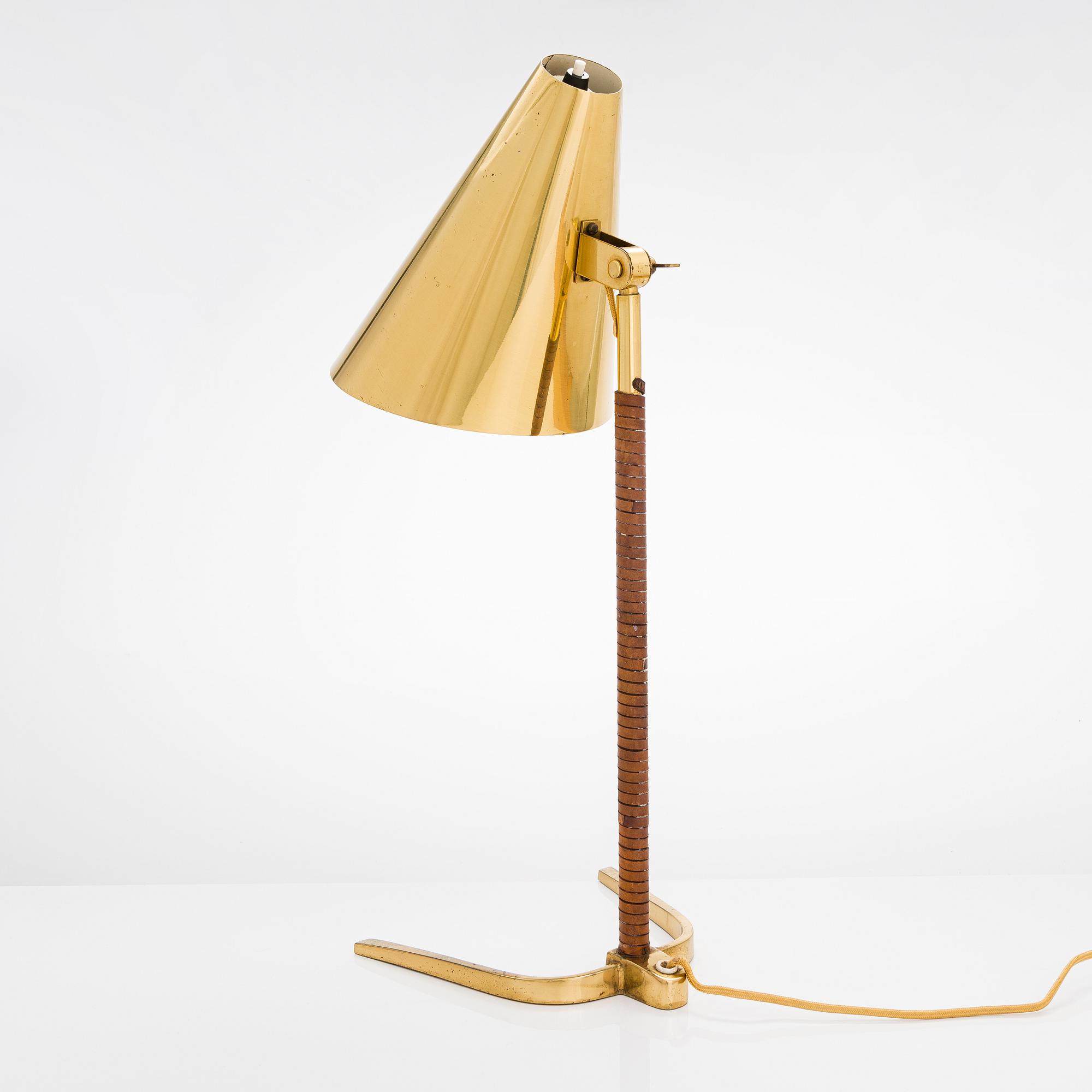 Paavo Tynell, bordslampa, modell 9225 Taito 1950-tal.