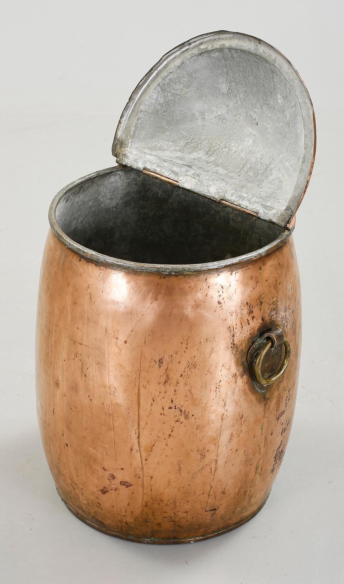 VATTENHINK, koppar, 1800/1900-tal.