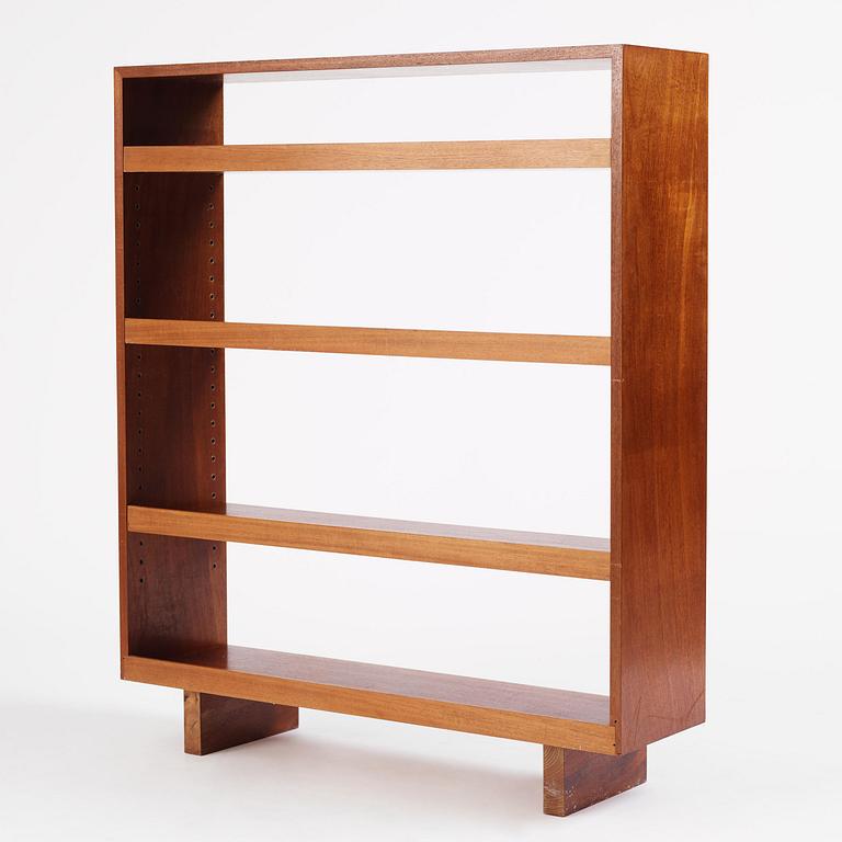 Josef Frank, a mahogany bookcase, Firma Svenskt Tenn, mid-20th century.