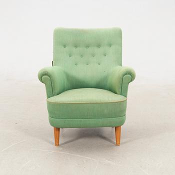 Carl Malmsten, armchair, "Hemmakväll", late 20th century.