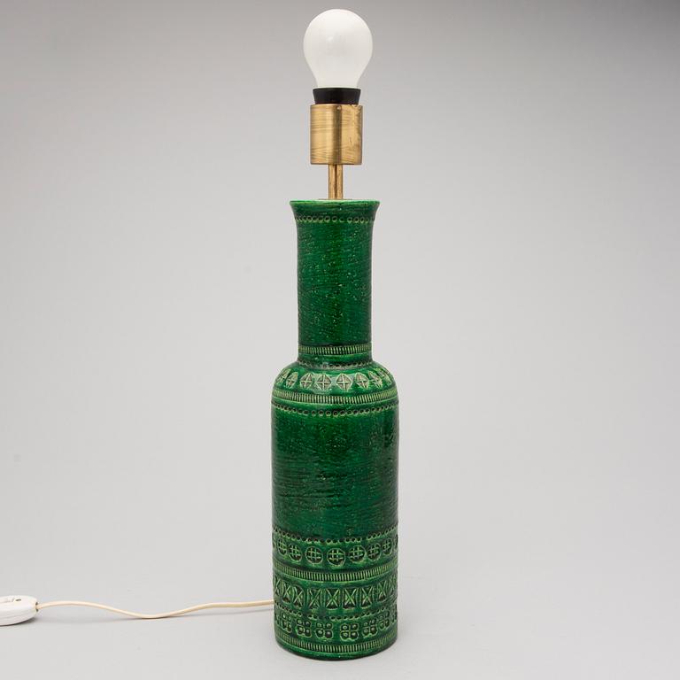 ALDO LONDI, BORDSLAMPA, keramik, Bitossi, Italien 1961-1963.