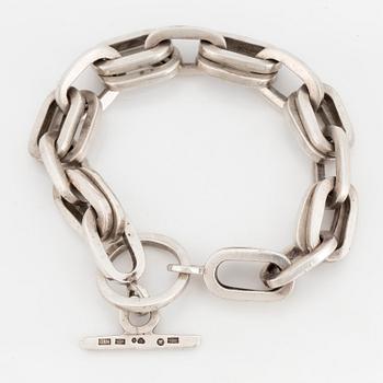 OLLE HELLMOUTH, Armband, silver, ankarlänk.