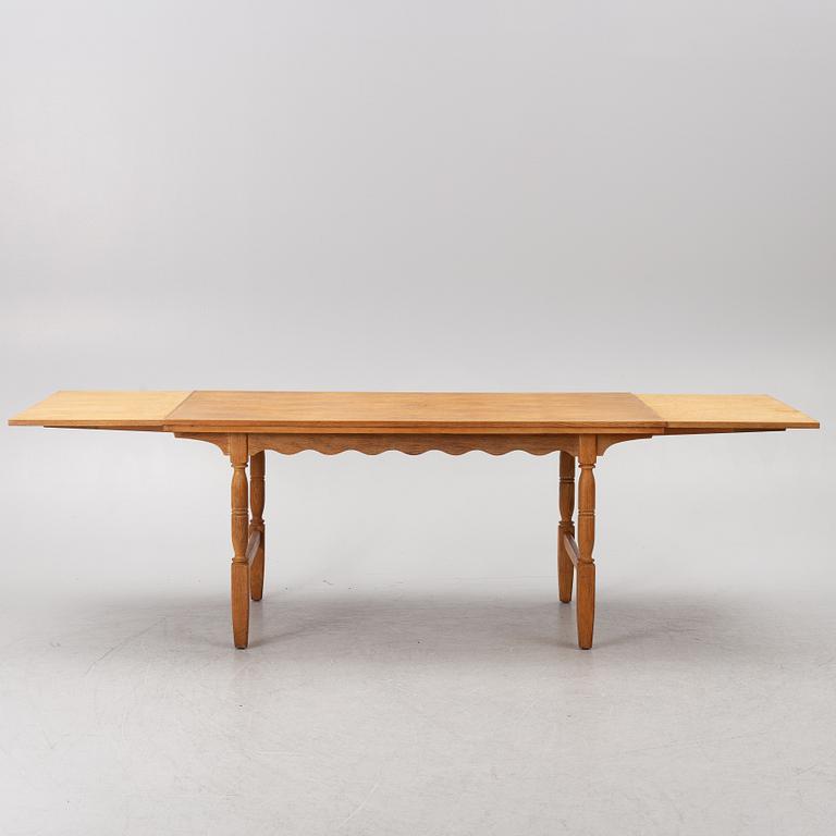 Axel O Röck, matgrupp, 7 delar,  Otterup Møbelfabrik, Danmark, 1960-tal.