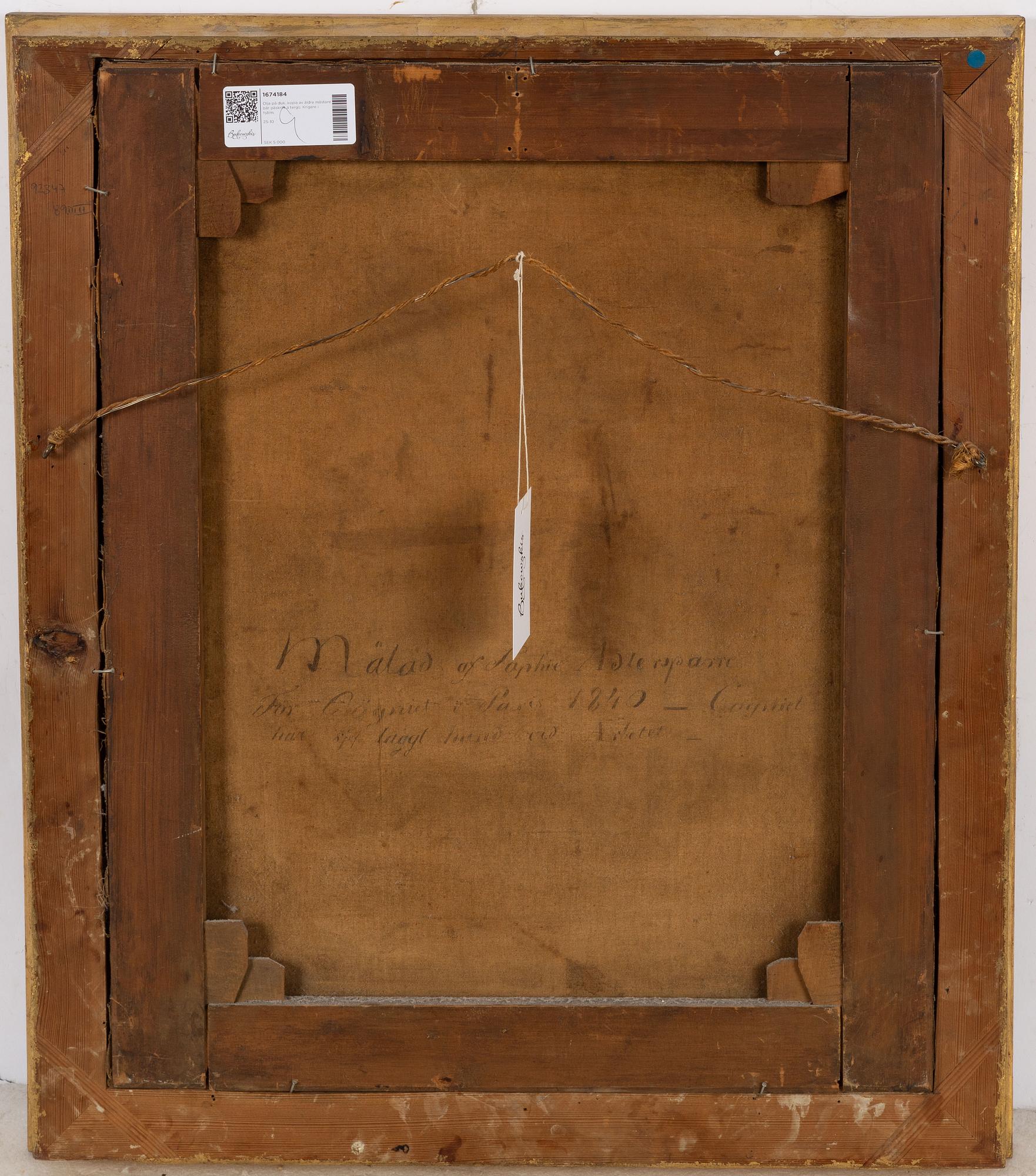 Sophie Adlersparre, Warrior with Child.