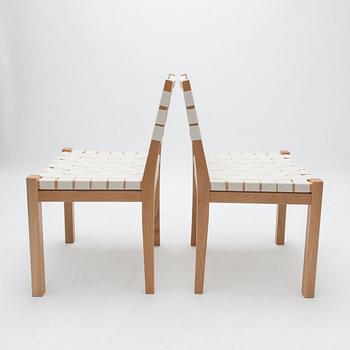 MATBORD, Alvar Aalto och STOLAR, 6 st, modell 615, Aino Aalto, Artek 2000-tal.