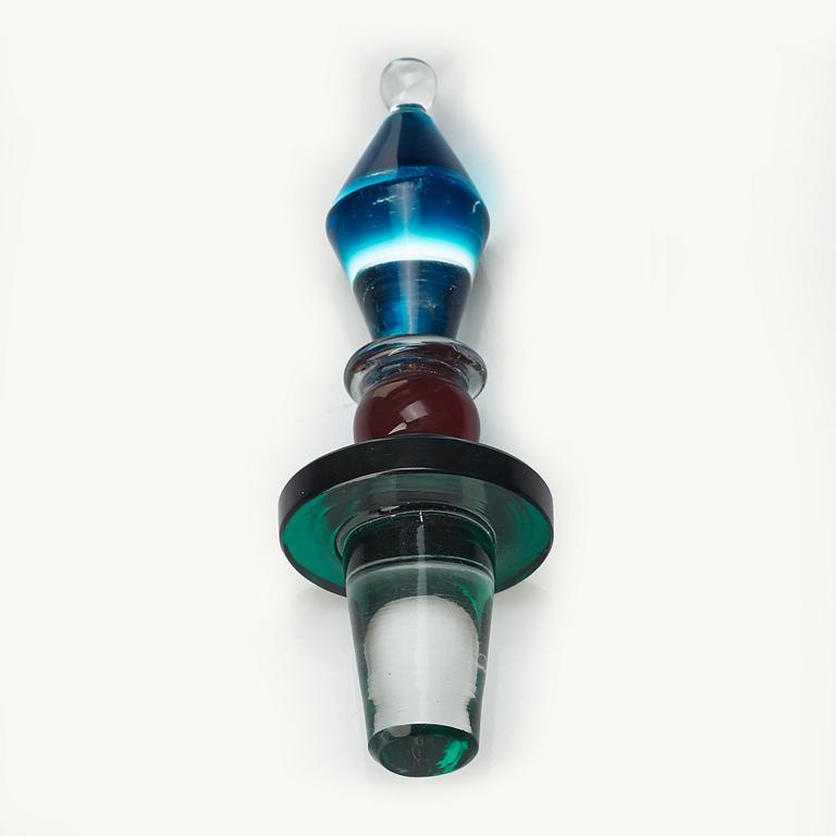 Yoichi Ohira, a glass decanter, De Majo, Murano, Italy 1996.