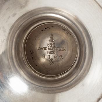 A silver claret jug, David Andersen, Norway, early 20th Century.