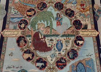 MATTA, Täbris, sent 1900-tal, 275x170 cm.