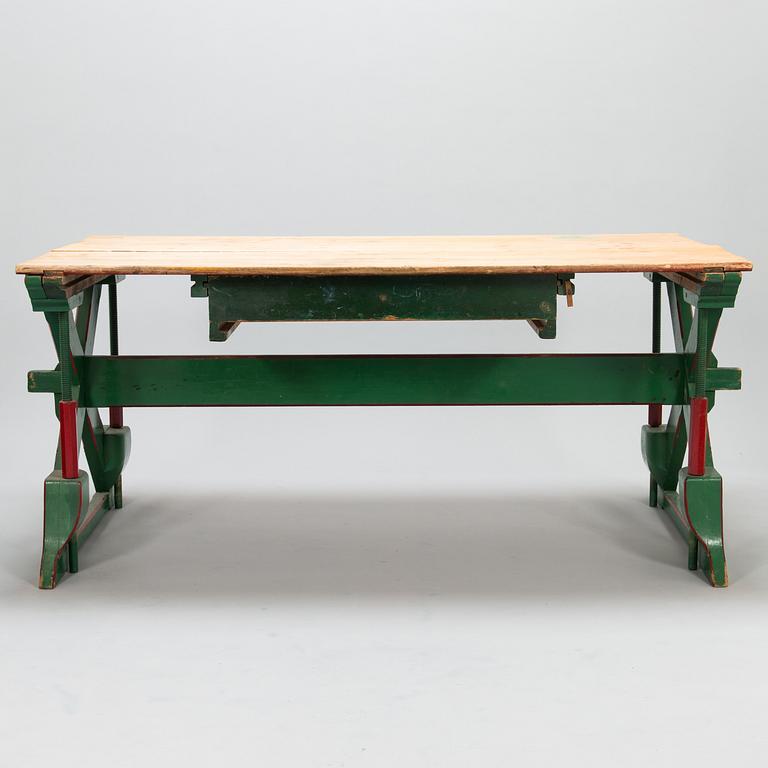 DRAWING-/ARCHITECT TABLE, late 19th century.