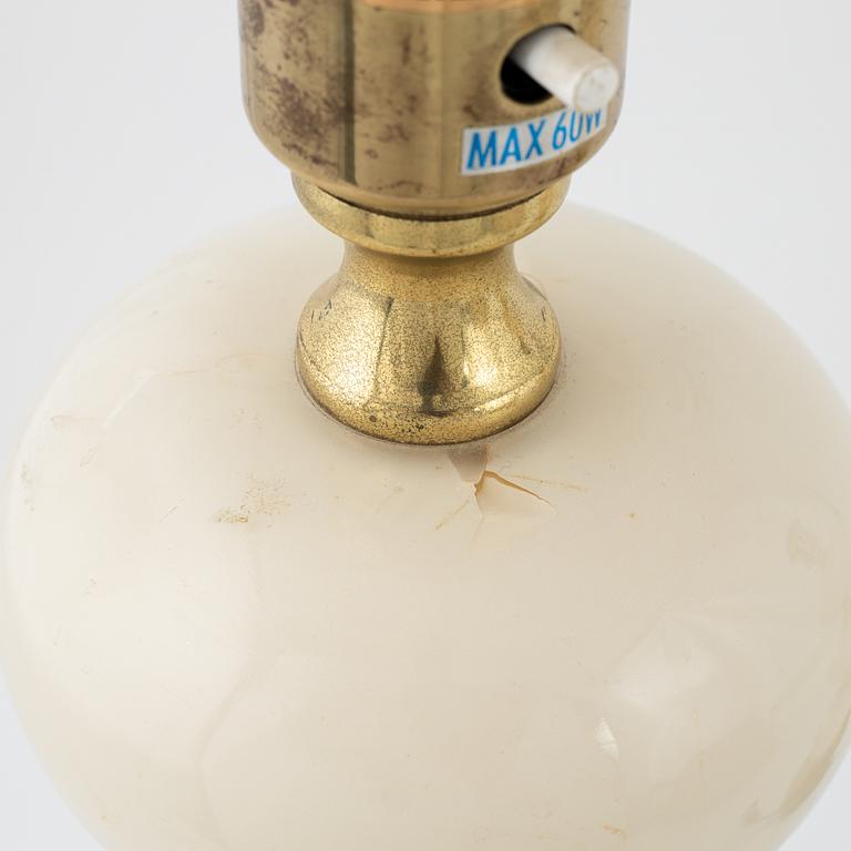 Bordslampor, ett par, Tranås Stilarmatur, 1970-tal.