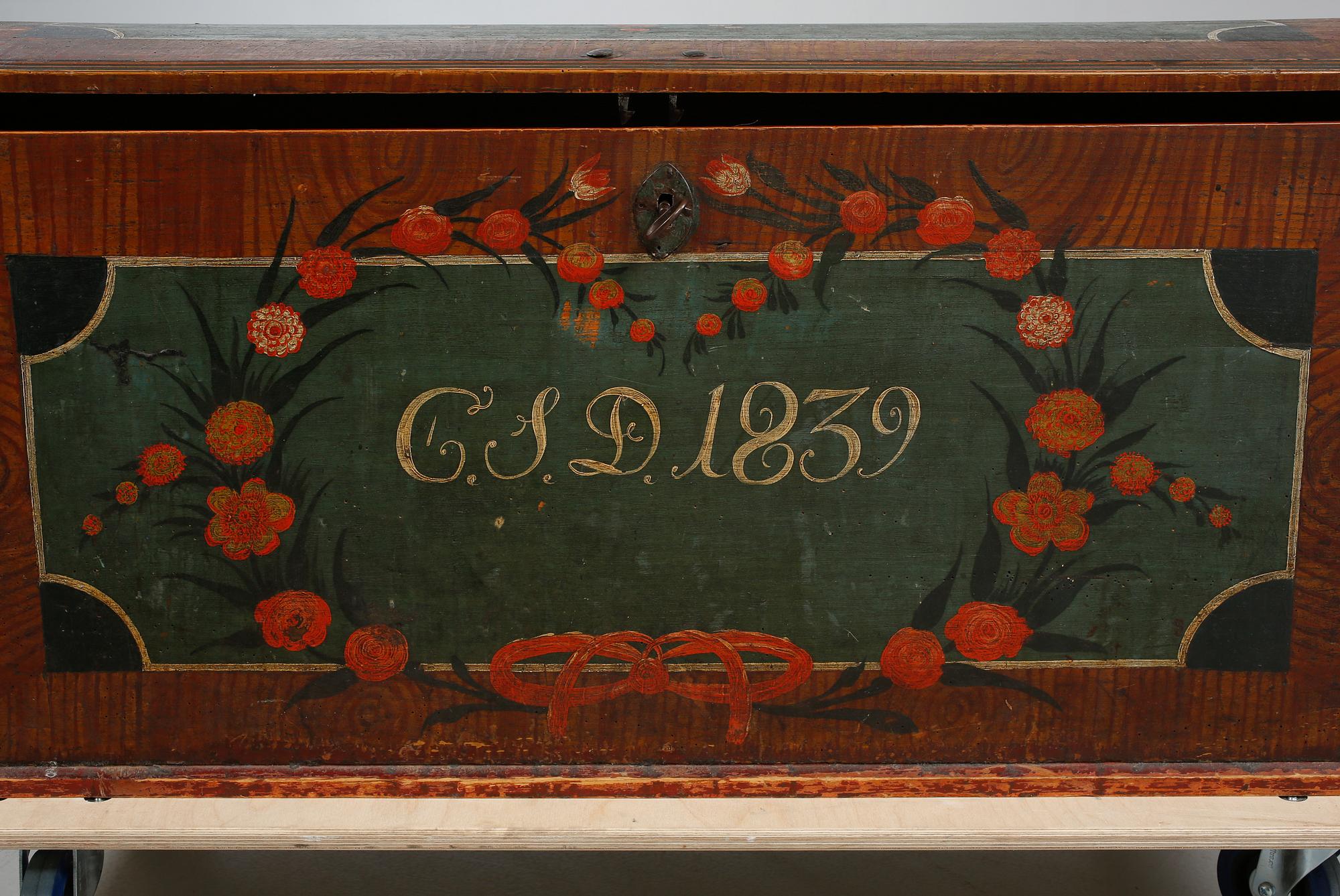 KISTA, allmoge, daterad 1839.