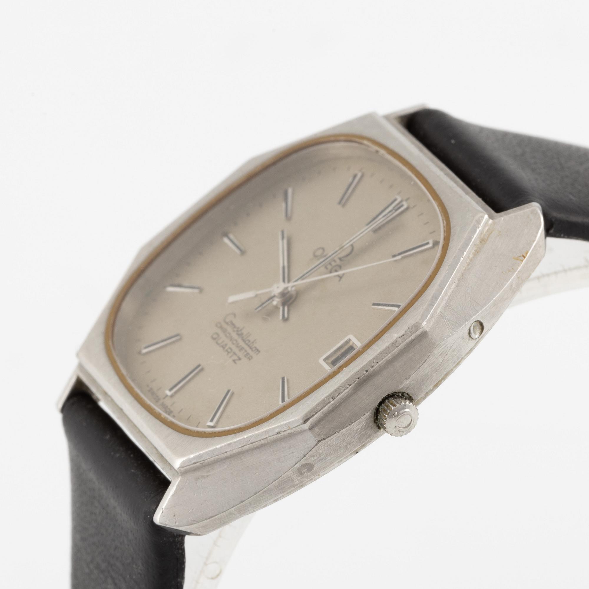 Omega, Constellation, Chronometer, wristwatch, 33.5 x 32 (38) mm.