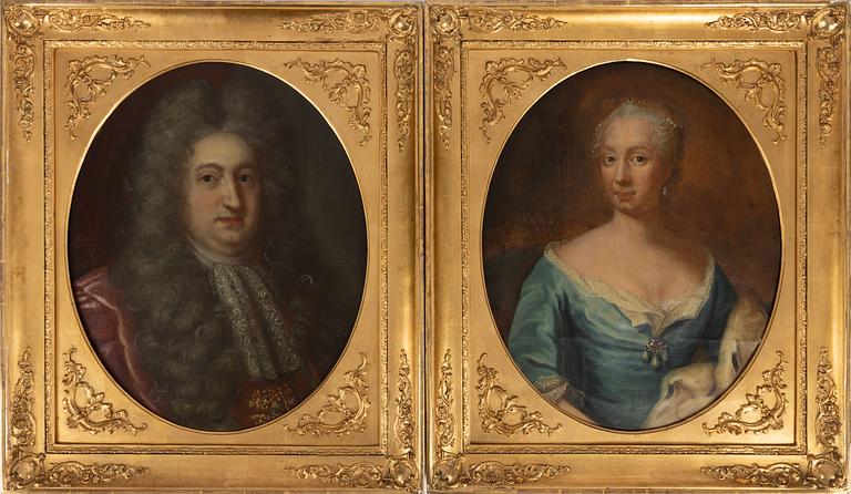 "Jacob Gyllenborg" (1648-1701) & "Anna Gyllenborg" (1657-1726) (née Thegner).