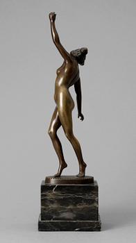 ERICH SAALMANN, skulptur, brons, signerad.