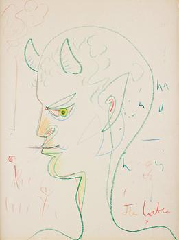 581. Jean Cocteau, "Faune à l’oeil vert".