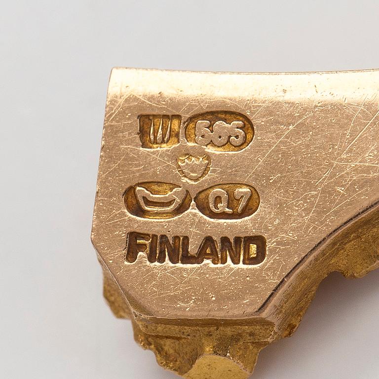 Björn Weckström, kaulakoru, "Kaarisilta", 14K kultaa.