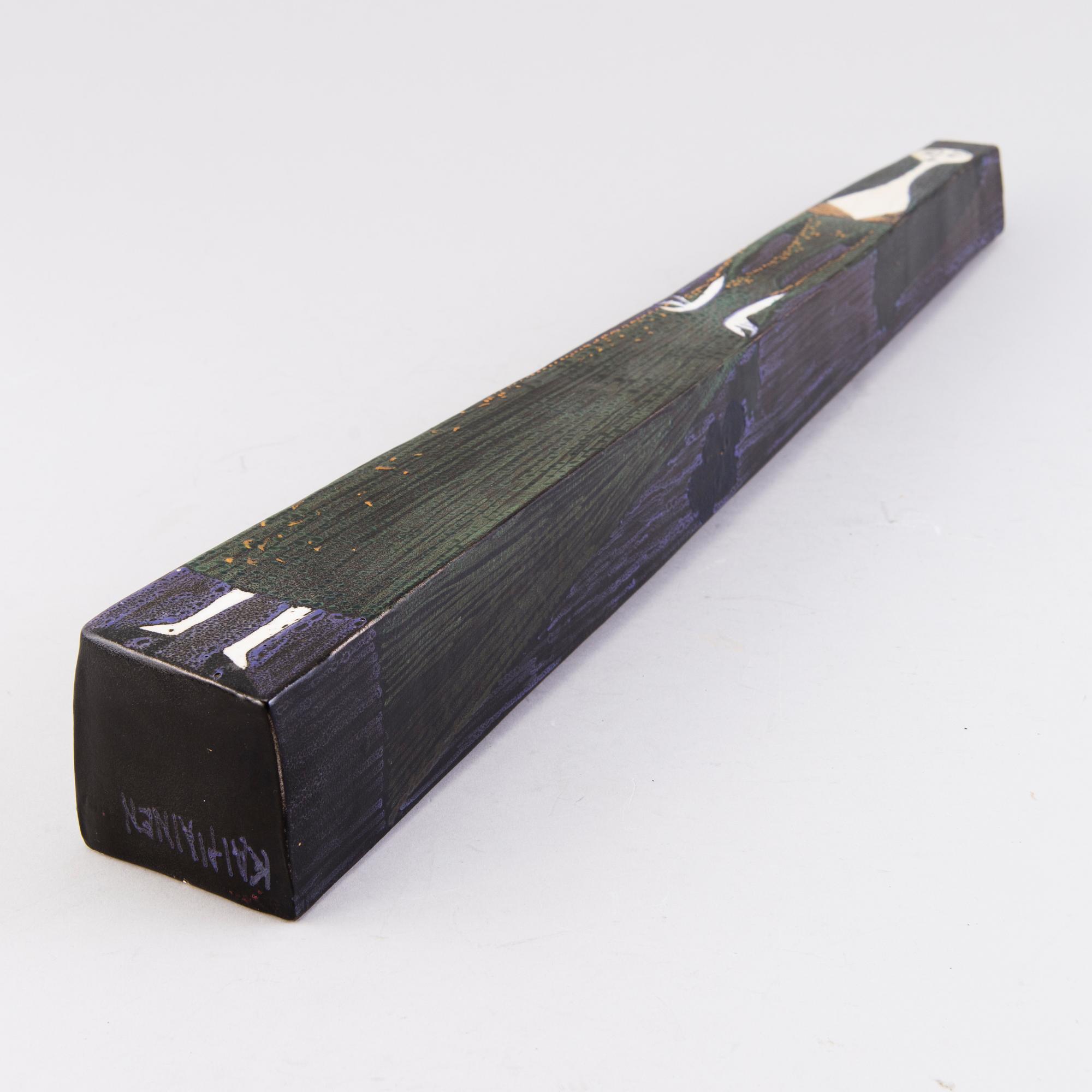 BIRGER KAIPIAINEN, veistos, kivitavaraa, signeerattu Kaipiainen.