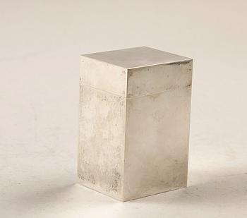 CIGARETTETUI, silver, Wiwen Nilsson, Lund, 1968. 221 g.