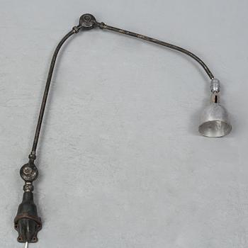 A 'Triplex-Pemdel' industrial lamp, mid 20th Century.