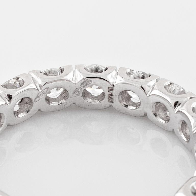 RING, med briljantslipade diamanter 1.81 ct.