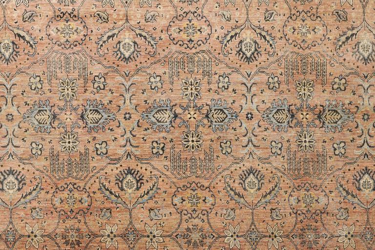 An Ushak carpet, c. 288 x 206 cm.