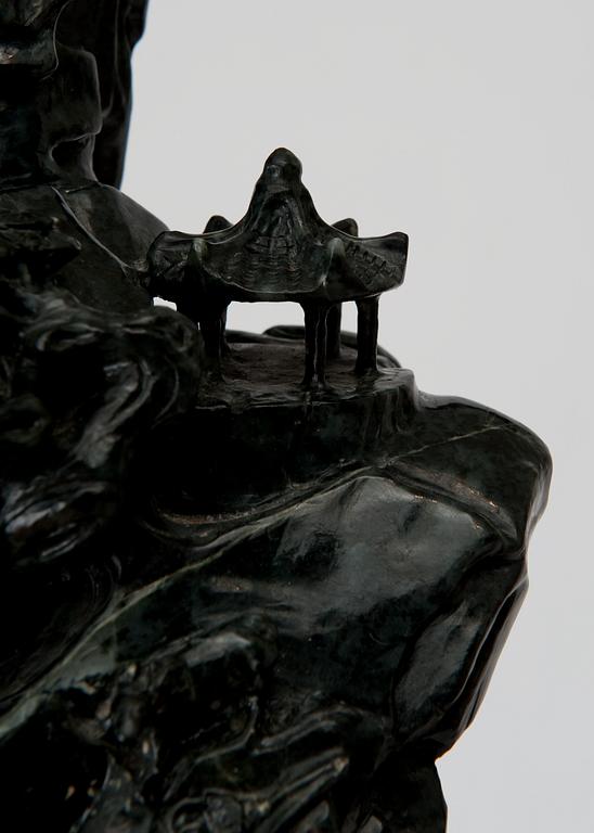 SKULPTUR, sten. Kina, 1900-talets första hälft.