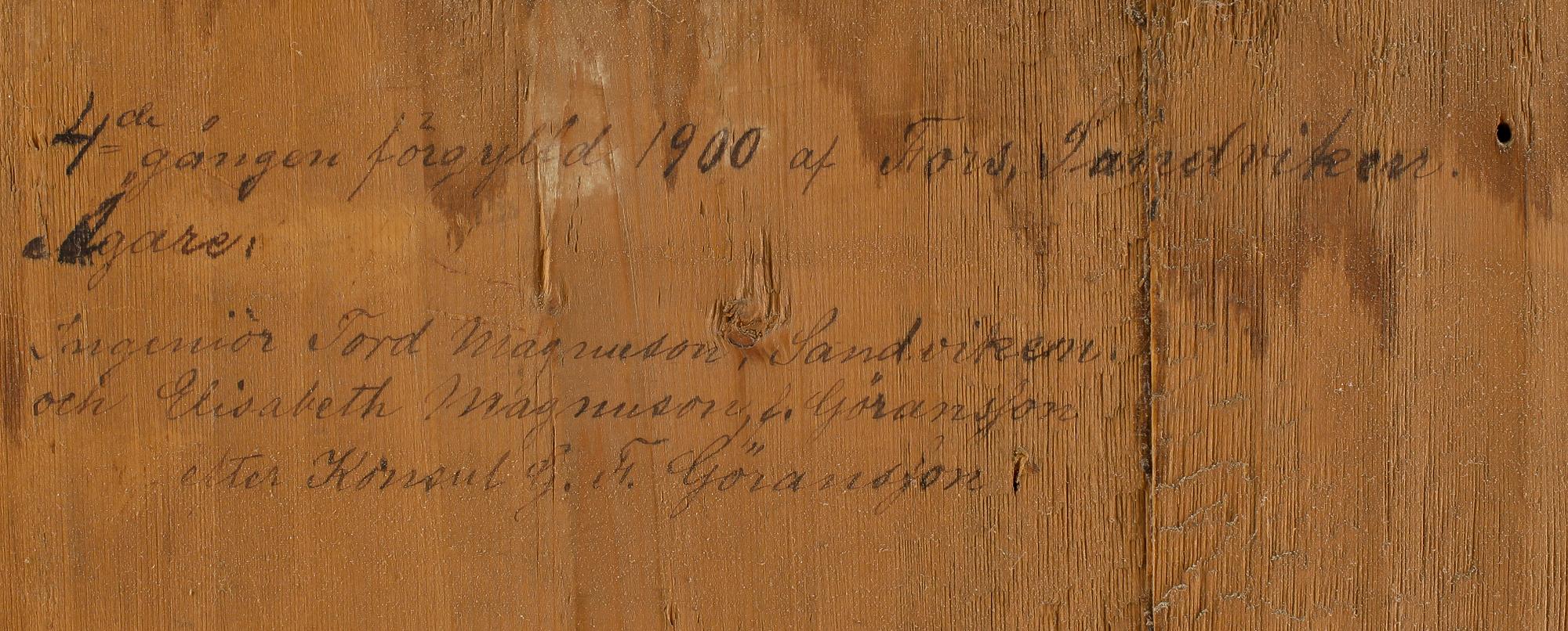 SPEGEL och KONSOLBORD, senempire, 1800-tal.