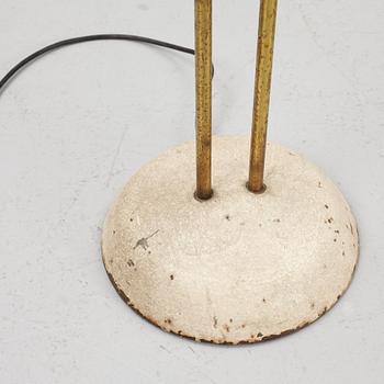 Ernest Igl, floor lamp, "Pfeifenstopfer", Hillebrand Leuchtenfabrik, Germany 1950s.