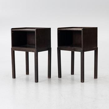 Axel Einar Hjorth, a pair of 'Typenko' bedside tables, Nordiska Kompaniet, 1933.