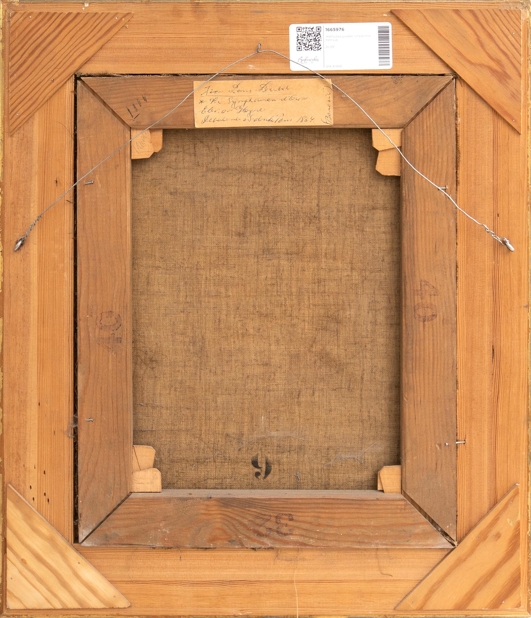 Jean-Louis Loubet, Young Woman with a Shawl.